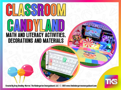 Candy Land Math & Literacy Centers