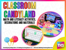 Candy Land Math & Literacy Centers