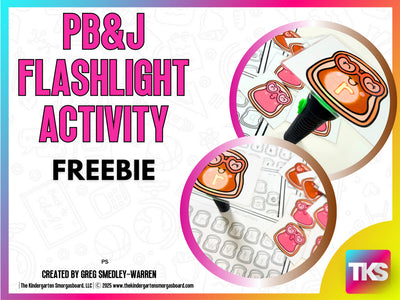 Flashlight Activities:  Phonics FREEBIE!