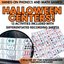 October Centers for Kindergarten | 13 Halloween Math & Literacy Games