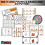 October Centers for Kindergarten | 13 Halloween Math & Literacy Games
