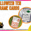 Halloween Ten Frame Cards