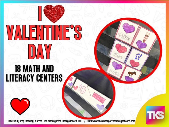 I Heart Valentines Day! Math and Literacy Creation