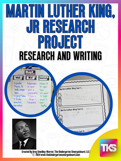 Martin Luther King: A Research and Writing Project PLUS Centers!