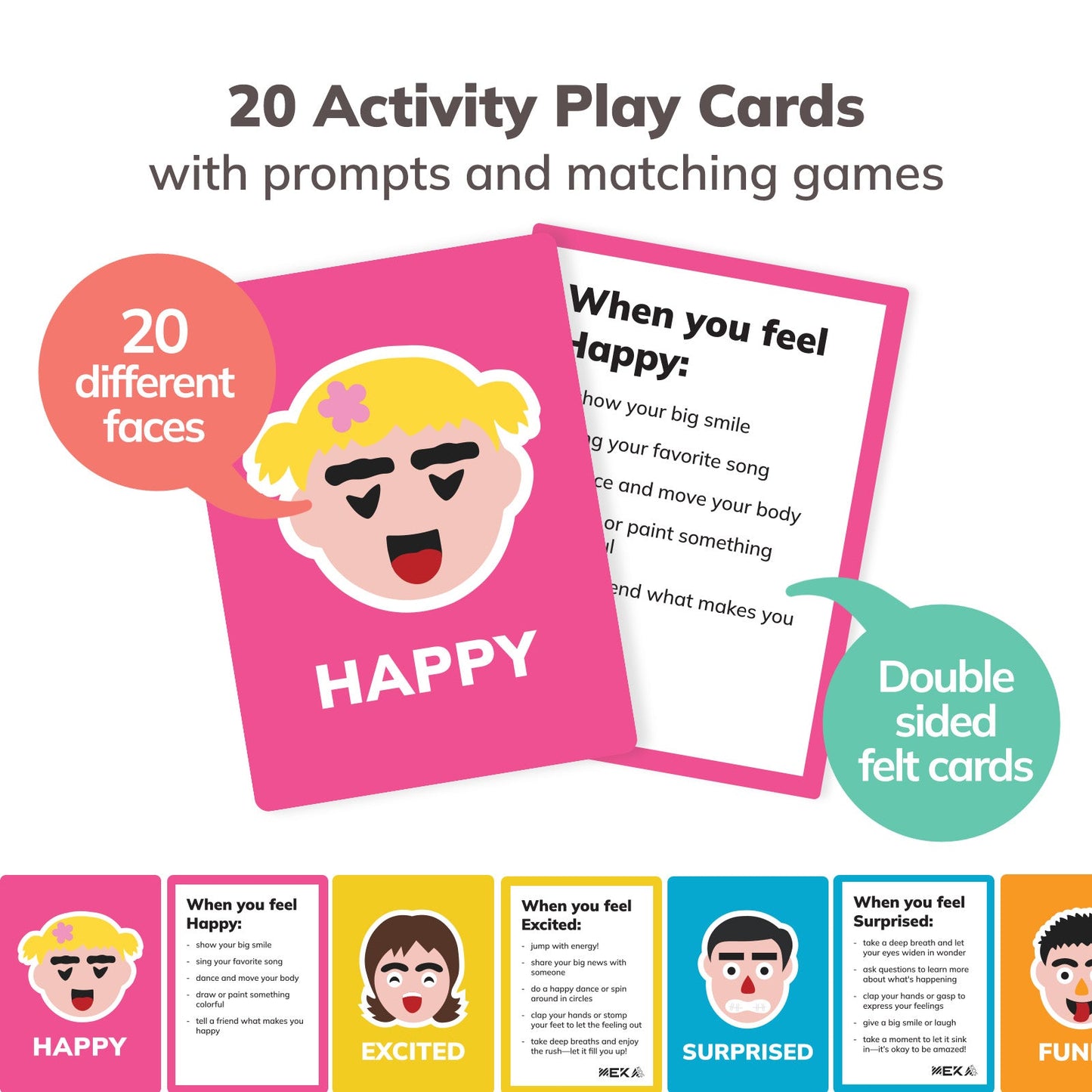 Social Emotional Learning Felt Insert