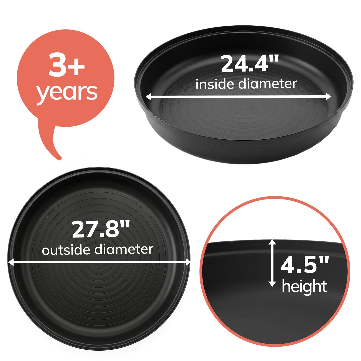 Deep Tuff Tray