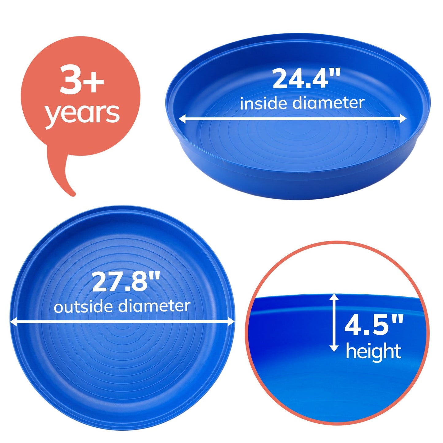 Deep Tuff Tray