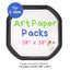 Art Paper Packs 20 Sheets