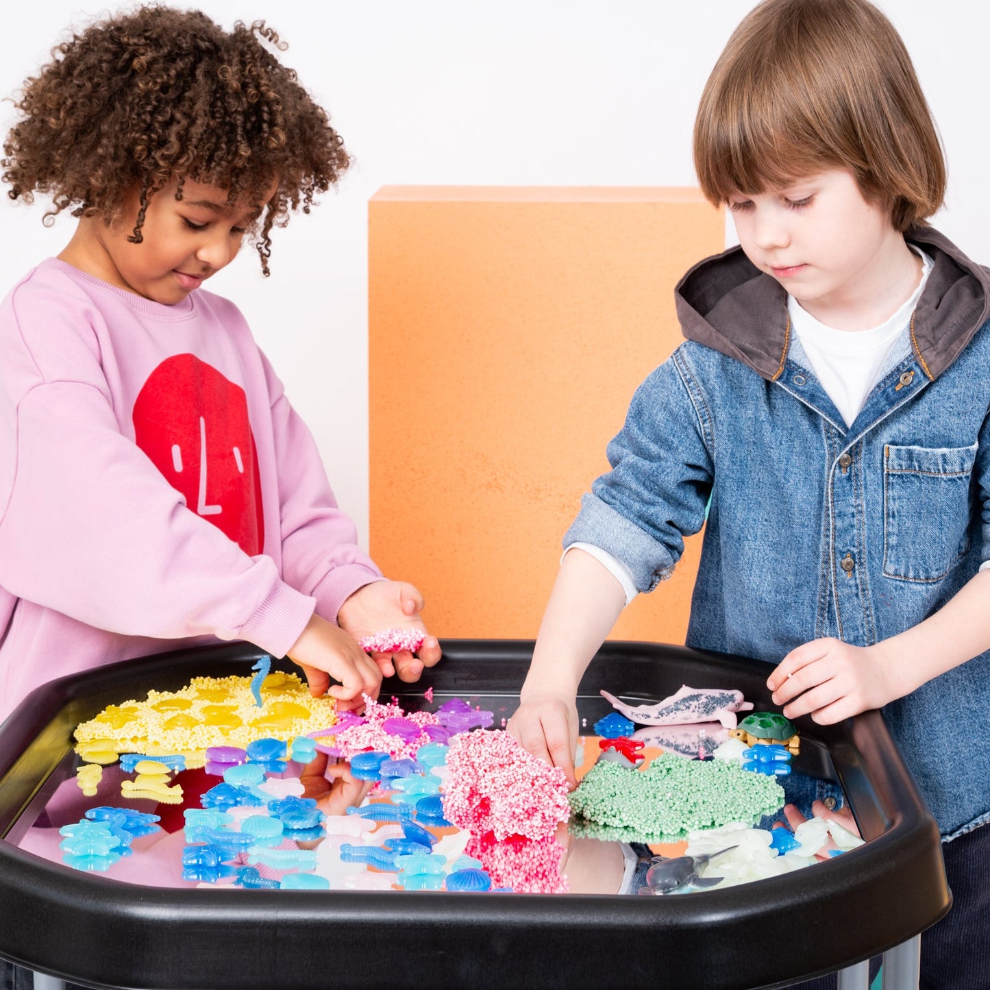 Tuff Tray and Stand Set (Black)