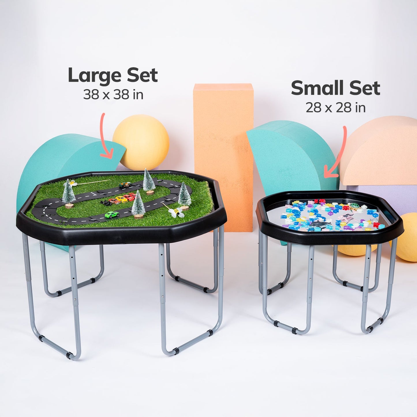 Tuff Tray and Stand Set (Black)
