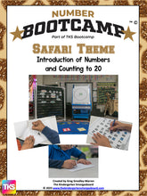 Number Bootcamp: Numbers and Counting 1-20 (Safari Theme)