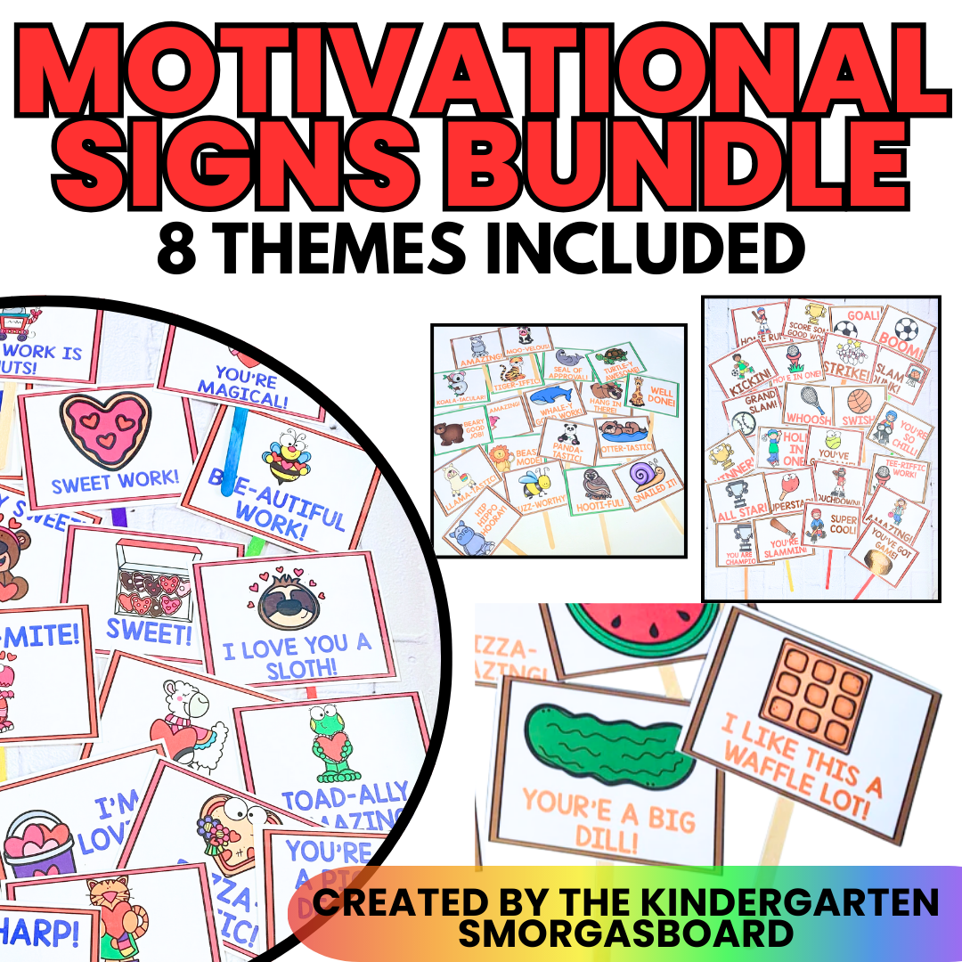 CLASSROOM MANAGEMENT: Motivational Posters And Reward Signs