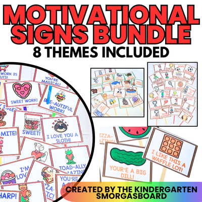 CLASSROOM MANAGEMENT: Motivational Posters And Reward Signs
