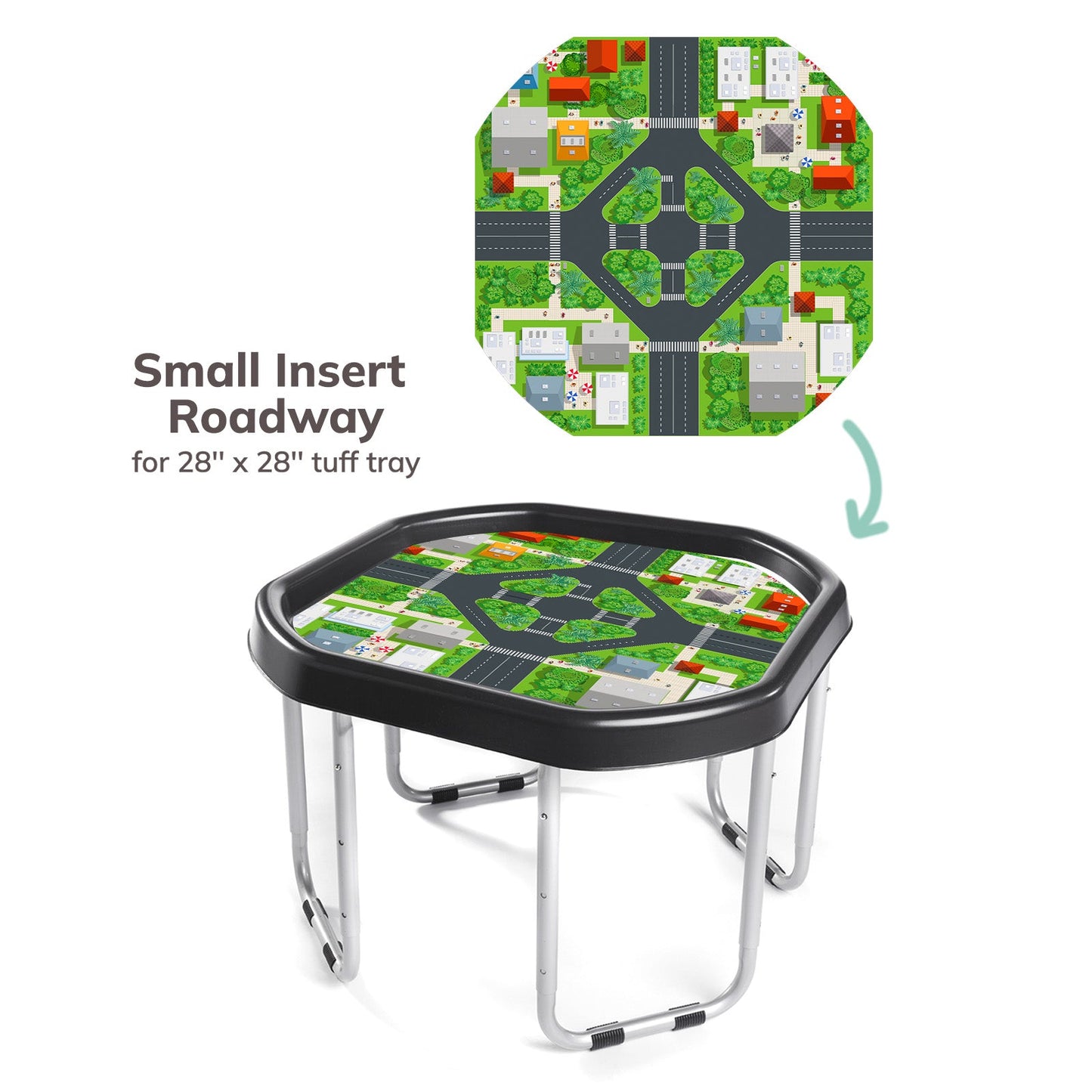 Tuff Tray Roadway Vinyl Insert
