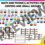 Winter Activities: 8 Snow Globe Math And Phonics Centers