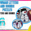 Snowman Letters & Sounds - Puzzles & Spinners