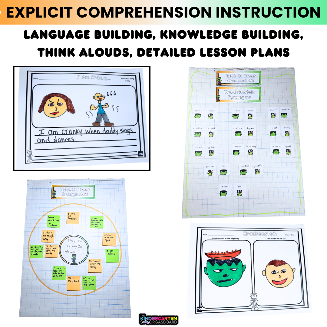 Crankenstein Trick or Treat: Halloween And Fall Comprehension