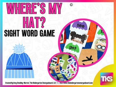 Where's My Hat? Winter Sight Words Game