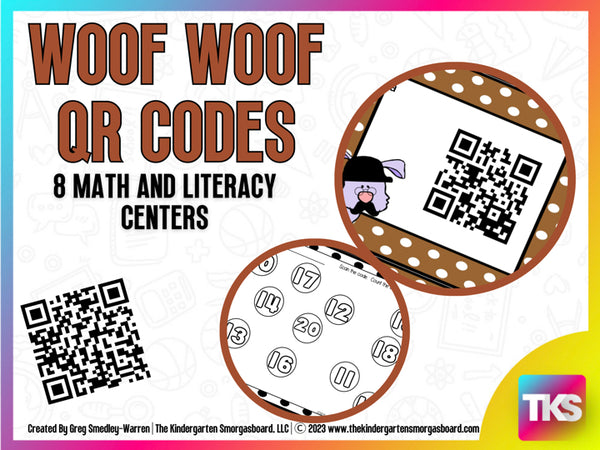 Woof! Woof! QR Codes for Math and Literacy – The Kindergarten ...