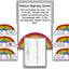 Rainbow Math & Literacy Centers