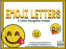 Emoji Letters FREEBIE!