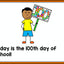 100th Day of School Emergent Reader