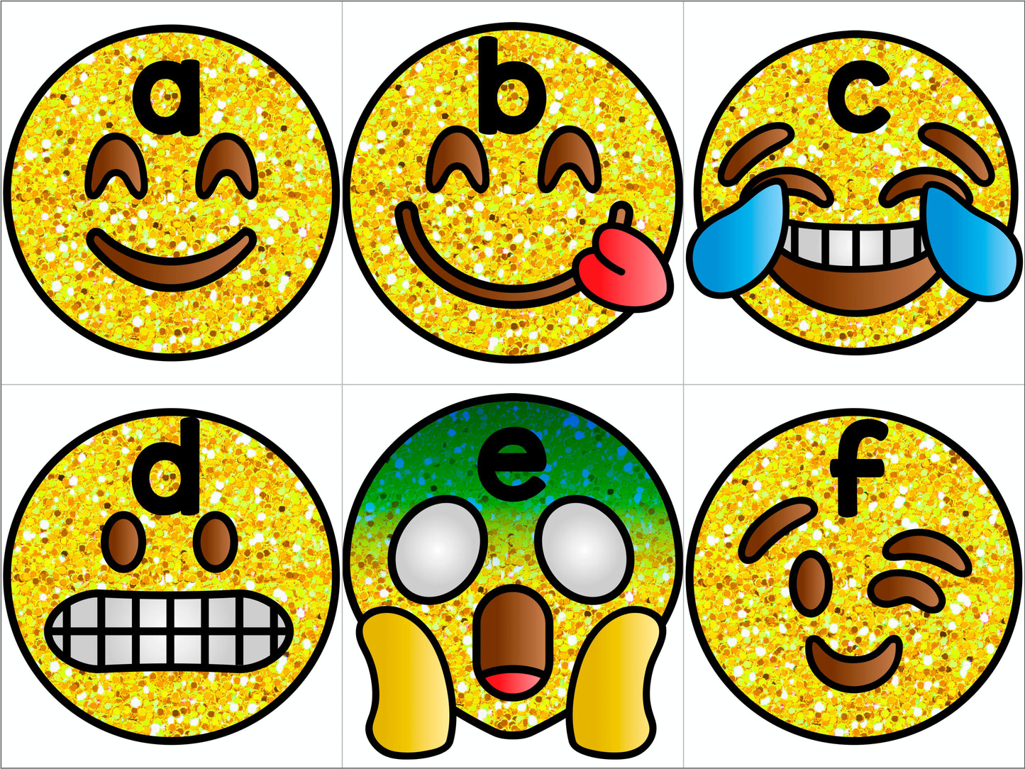 Emoji Letters FREEBIE!