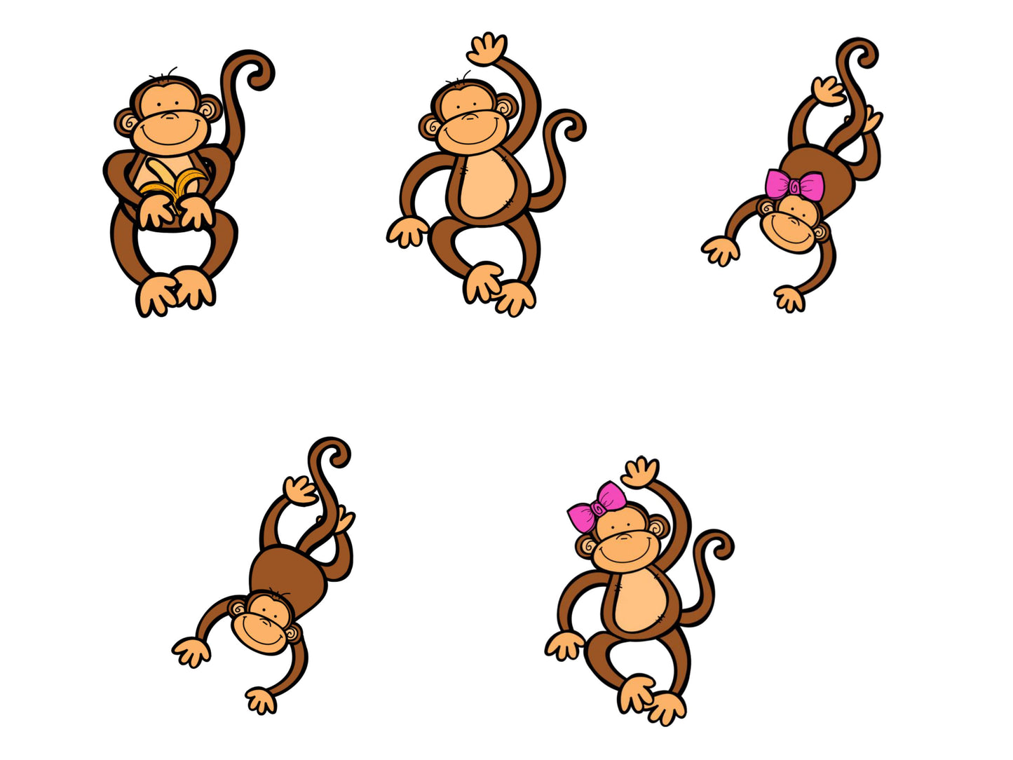 Subtracting Monkeys FREEBIE!