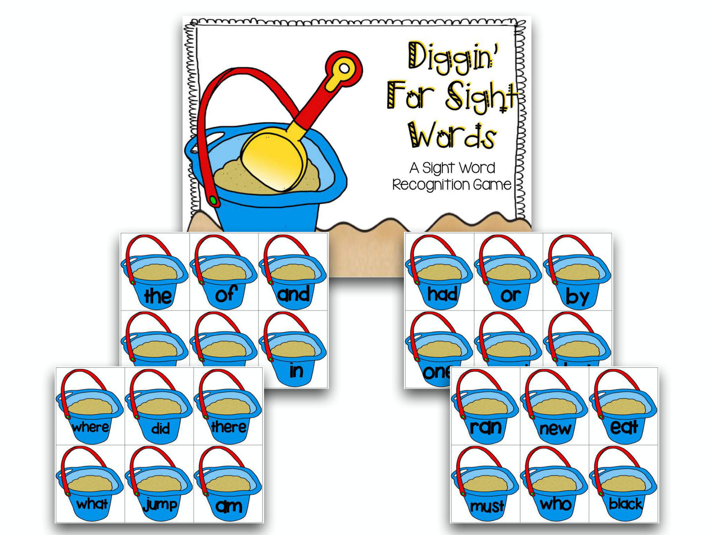 Sight Words Editable Games BUNDLE!