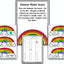 Rainbow Math & Literacy Centers