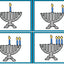 Hanukkah Subitizing Cards