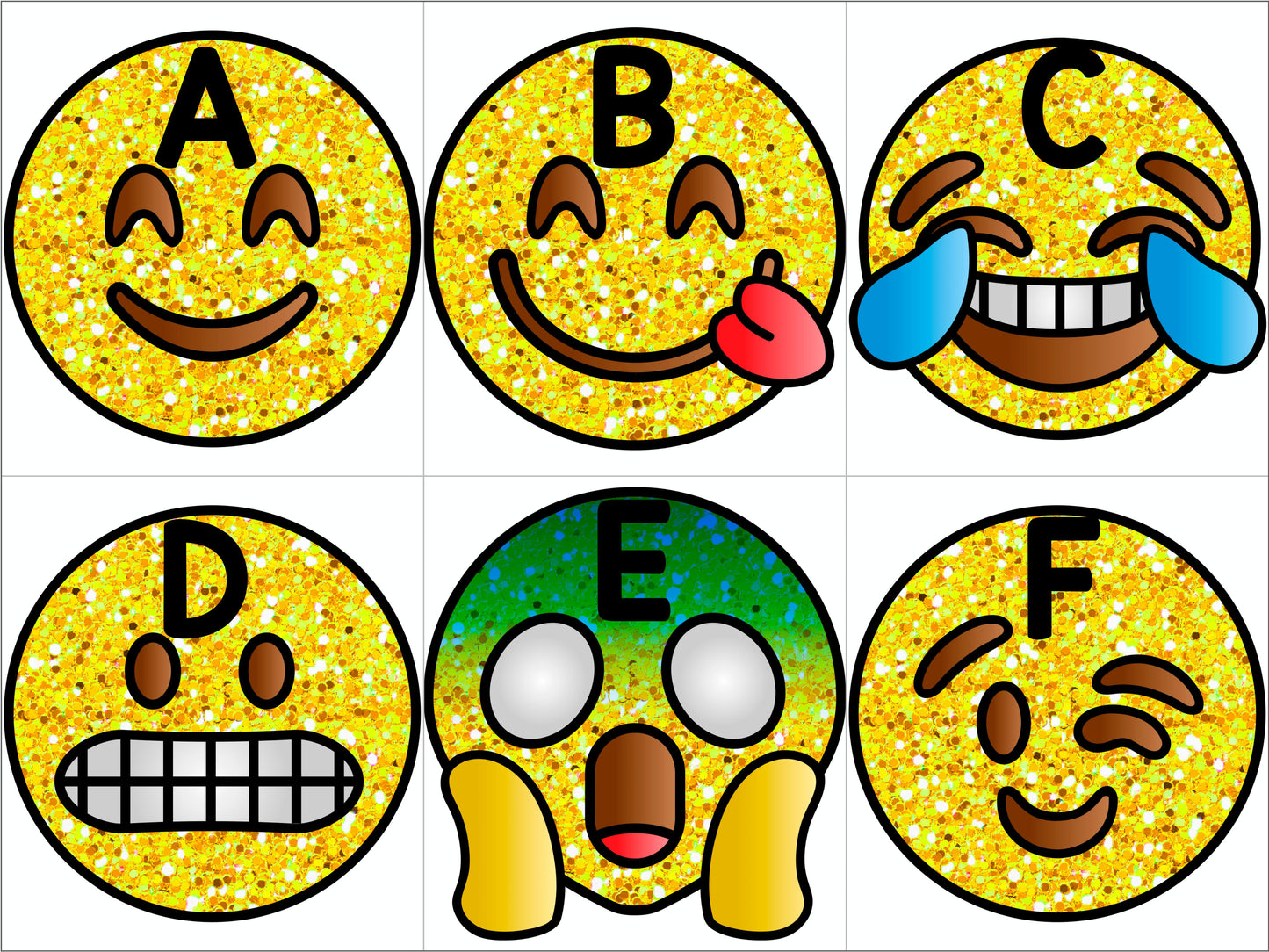 Emoji Letters FREEBIE!