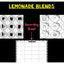 Summer Blackline Math and Literacy Centers