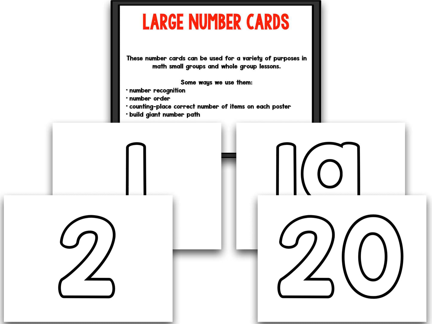 Small Group Math & Literacy Tools Bundle