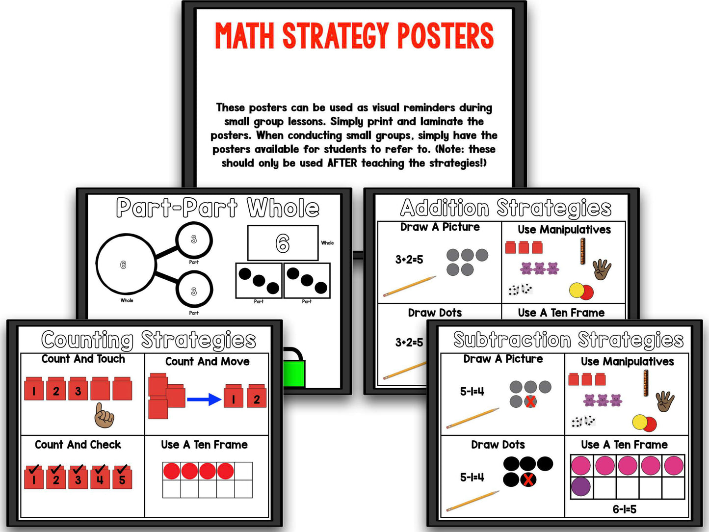 Small Group Math & Literacy Tools Bundle