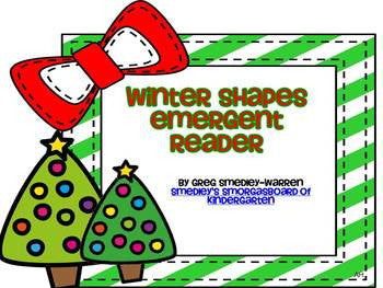 Holiday Shapes Book FREEBIE!