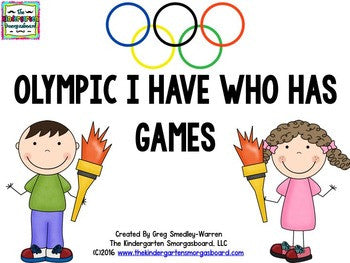 Olympic-Themed I Have, Who Has? Games