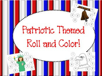 Patriotic Roll and Cover
