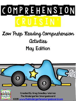 Comprehension Cruisin': End-of-Year Read Aloud and Comprehension Creation!