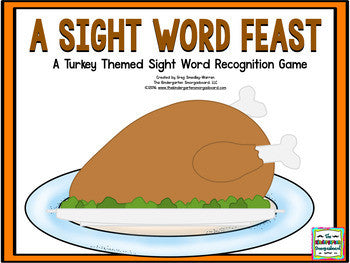 Thanksgiving Sight Words Game