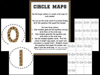 Subtraction Bootcamp: Subtracting to 10 (Safari Theme)