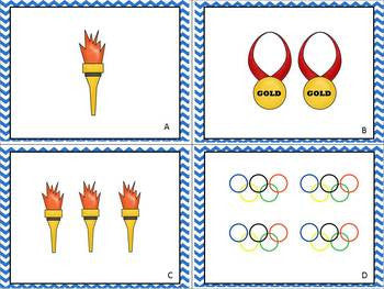 Olympic Write the Room: Numbers to 20!