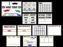 Calendar! I Mustache You the Date (Mustache Theme)