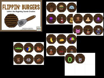 Flippin' Burgers! Letters and Sounds