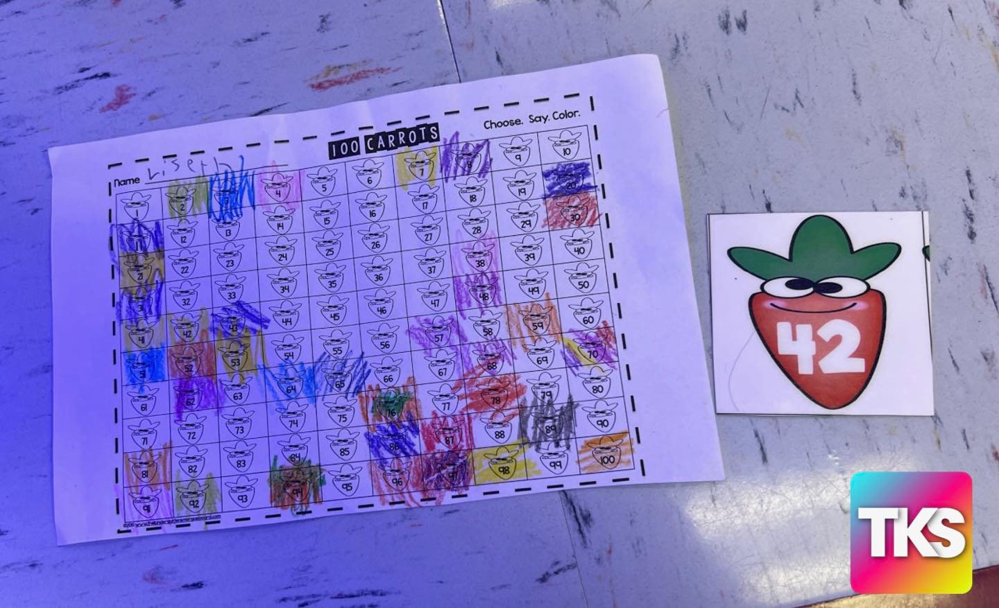Tops and Bottoms: Carrot Math and Literacy Centers
