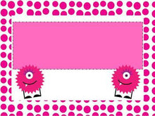 Editable Monster-Themed Clip Chart