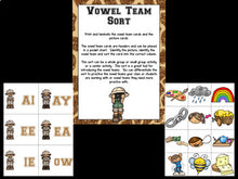 Vowel Teams Bootcamp (Safari Theme)
