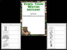 Vowel Teams Bootcamp (Army Theme)