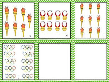 Olympic Write the Room: Numbers to 20!