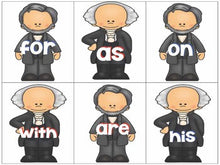Presidential Sight Words Game